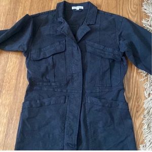 Alex Mill Navy Utility Jumpsuit